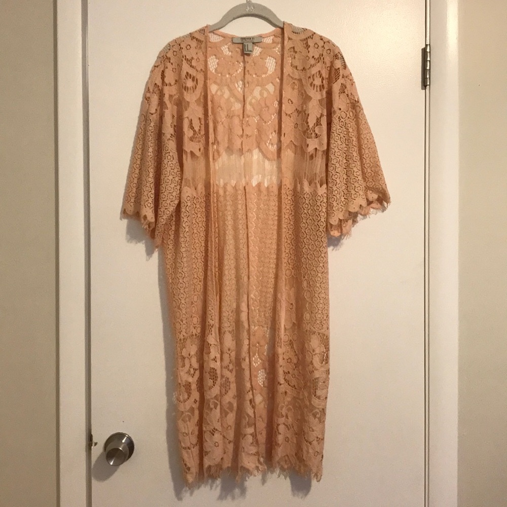 Blush kimono